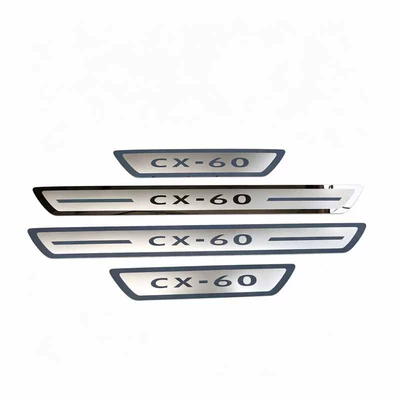 Dekorativ pedal başlıqları Pedal Mx-30 Modified - cx-60-ultra-thin-door-sill-protector-single-bar