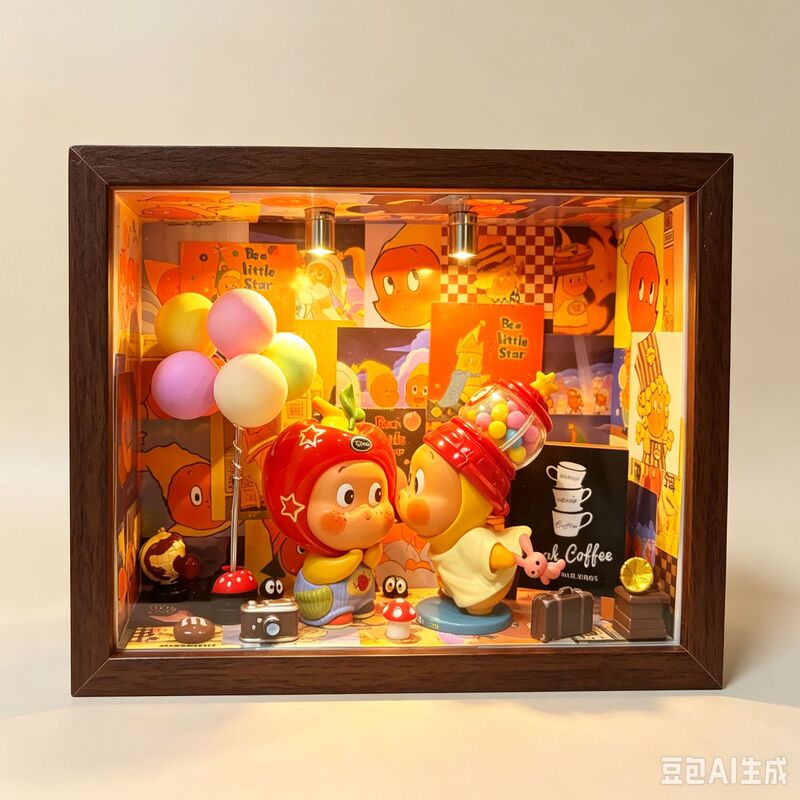 5cm hollow DIY couple's gift for Qixi Festival with lights, hollow photo frame display stand, acrylic picture frame, empty frame wholesale 5cm hollow DIY couple's gift for Qixi Festival with lights, hollow photo frame display stand, acrylic picture frame, empty frame wholesale