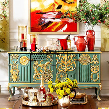 ��ʽ�¹ŵ�W�޼Ҿ� �Gɫ���ҕ����ʽ��ľ4�T��߅�������P��