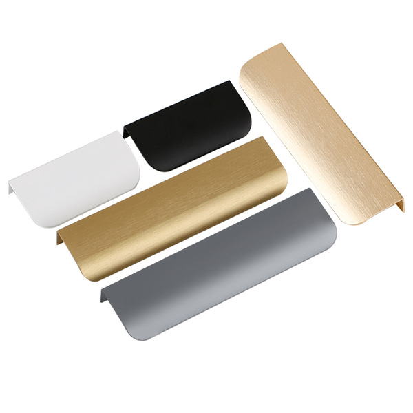 Factory direct selling minimalist edge long strip cabinet door pull…