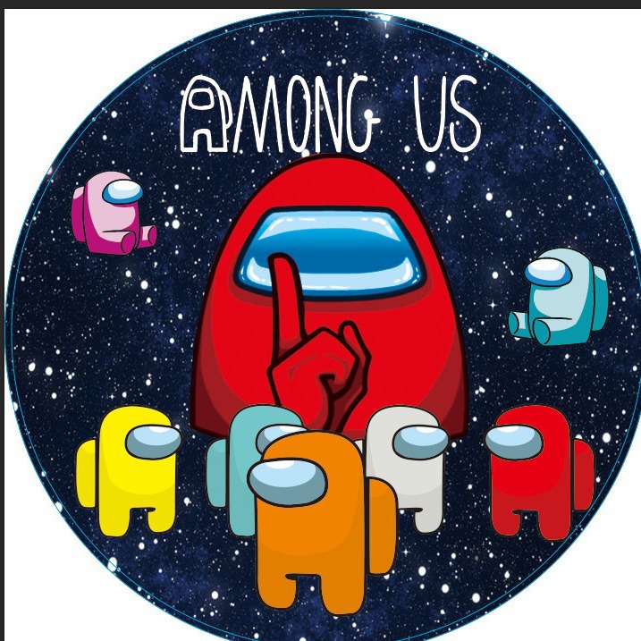 Espacio Hombre Lobo matar ammongus partido decoración suministros juego fiesta de cumpleaños de los niños vajilla traje Placa de papel de fábrica