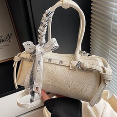 森萌百搭款20小众简约枕头包女2025新款潮时尚百搭通勤手提包包女