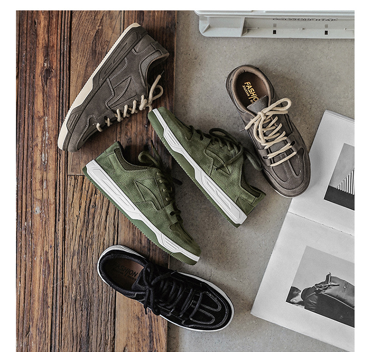 Scarpe casual da uomo Scarpe da basket Scarpe da ginnastica Tessuto sintetico Assorbimento degli urti Calzature antiscivolo_voghion.com