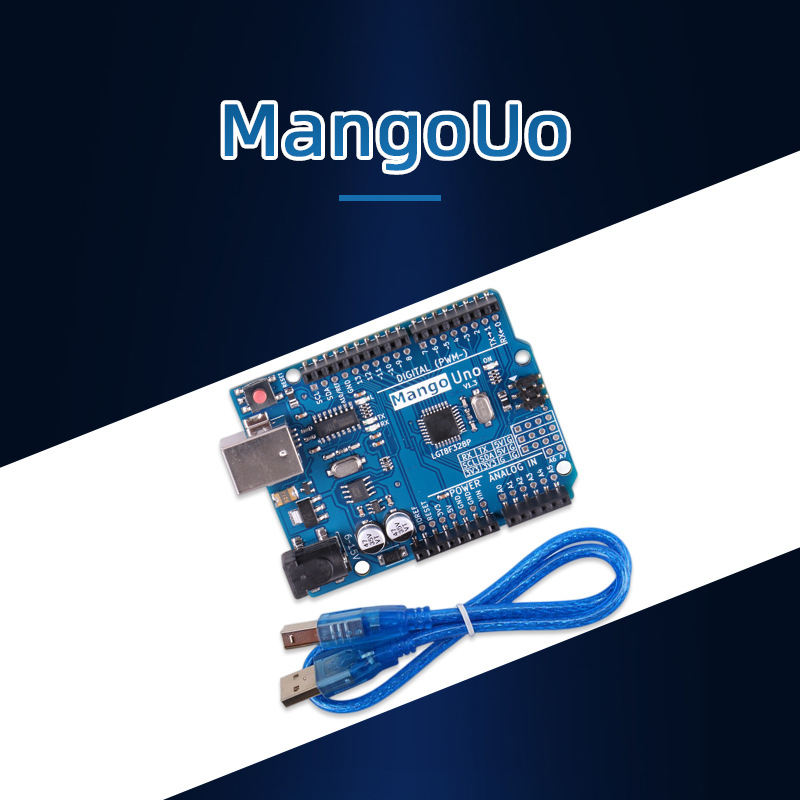 LGT8F328P替代Atmega328p兼容arduino mango uno 串口芯片CH340G
