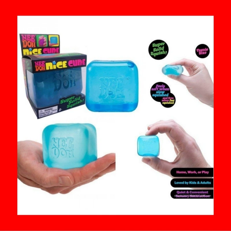 NeeDoh Nice Cube Schylling Стрессоустраняющий Сенсорный Сжиматель