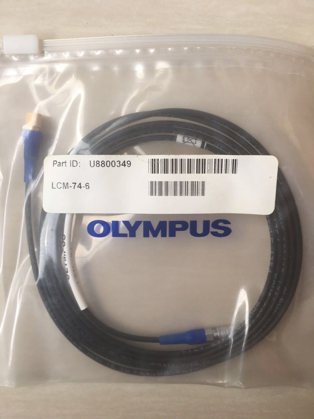 奥林巴斯测厚仪单晶探头线LCM74-6测厚仪适合35/45MG/38DL  议价