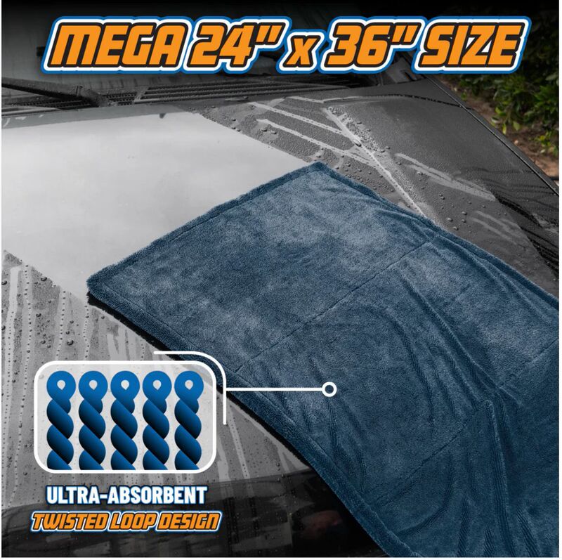 Cross-Border Korean Braided Double-Sided Car Towel Wholesale Double-Layer Thickeneded 1200g Absorbent Towel Car Wash Twisted Cloth