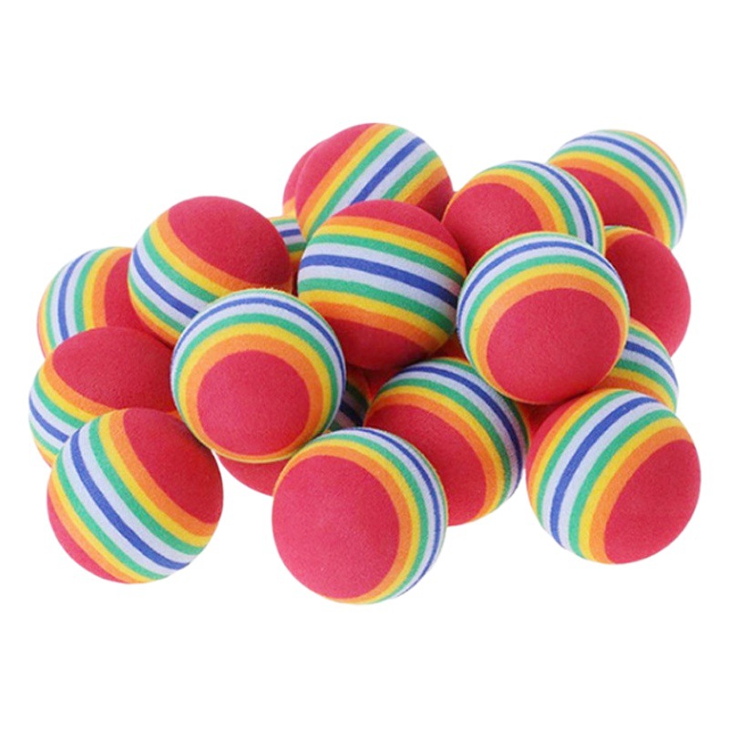 Eva Foam Fitness Exercise Massage Ball High-Density Solid Children's Foam Elastic Ball Manufacturer Large Quantity Excellent Price