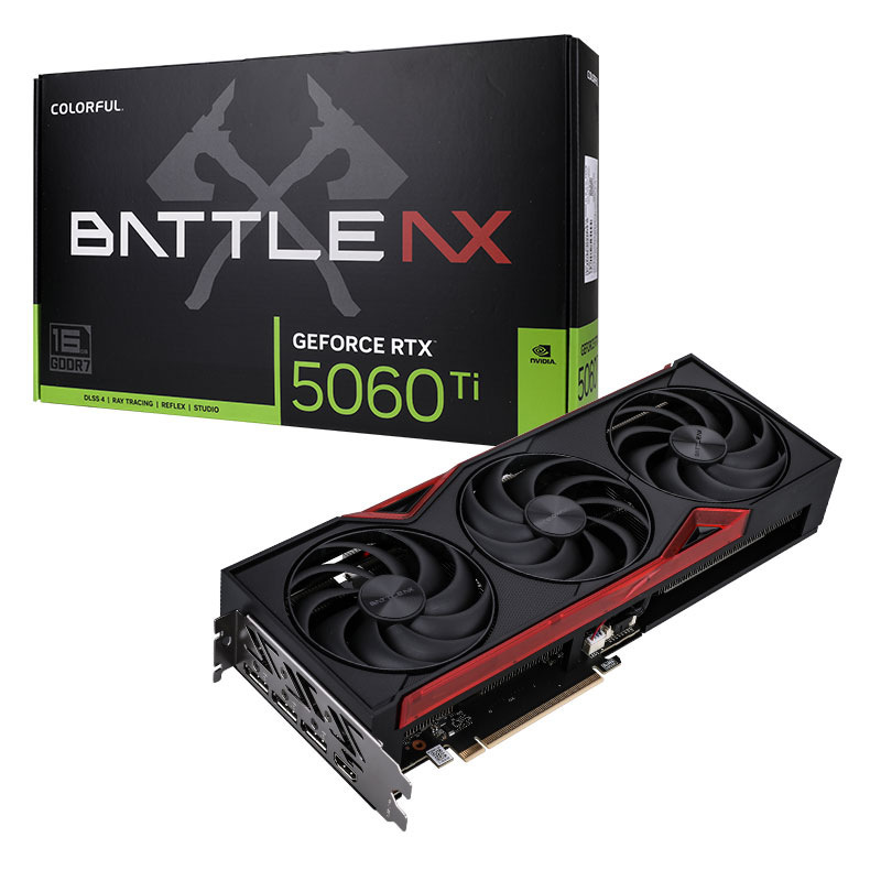 Colorful Warblade Geforce Rtx 5060 Ti Deluxe Edition 16Gb Gaming and Design Computer Graphics Card Colorful Warblade Geforce Rtx 5060 Ti Deluxe Edition 16Gb Gaming and Design Computer Graphics Card