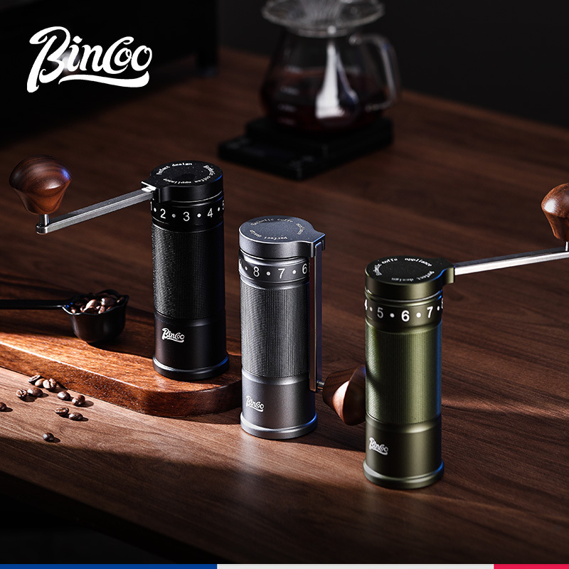 Bincoo Coffee Coffee Grinder M01 Hand-Cranked Coffee Bean Coffee Grinder Hand-Brewed External Adjustment Portable Home