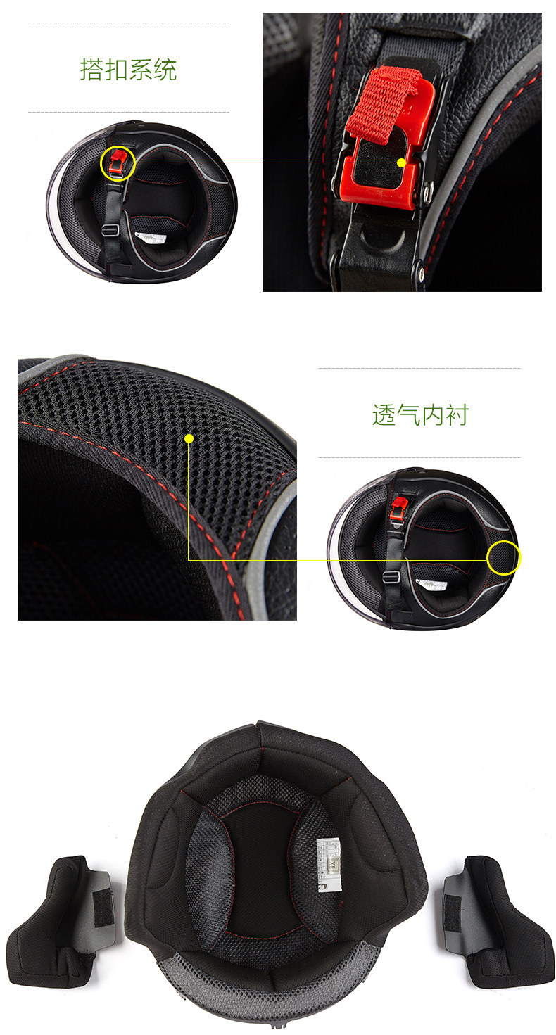Ls2 Helmet for Men and Women, Large Size Motorcycle Half Helmet, Electric Vehicle Safety Helmet, Suitable for All Seasons, Winter, 3C Certified