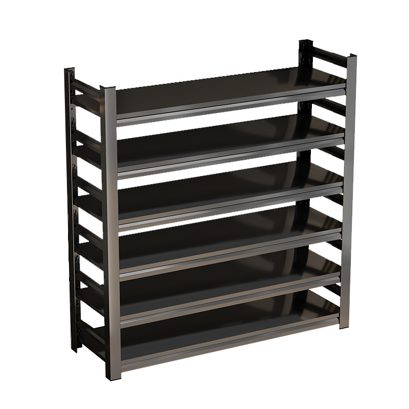Estante de zapatos de acero doméstico nuevo tipo de puerta de entrada interior almacenamiento de metal multicapa estante de almacenamiento puerta armario de zapatos de hierro forjado