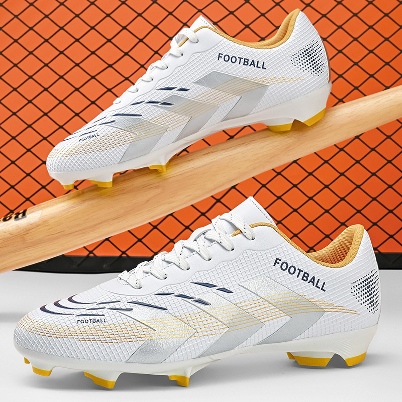 Zapatos de Fútbol Profesionales para Jóvenes de Malla y TPU, Ligeros, para Entrenamiento en Césped
