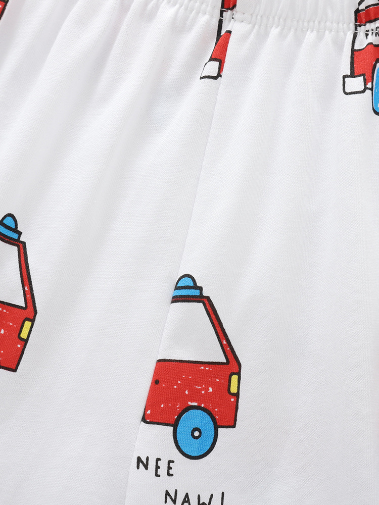 Transfronterizo malwee pijamas de niños verano nuevo estilo europeo y americano niños guapo cuello redondo manga corta traje infantil