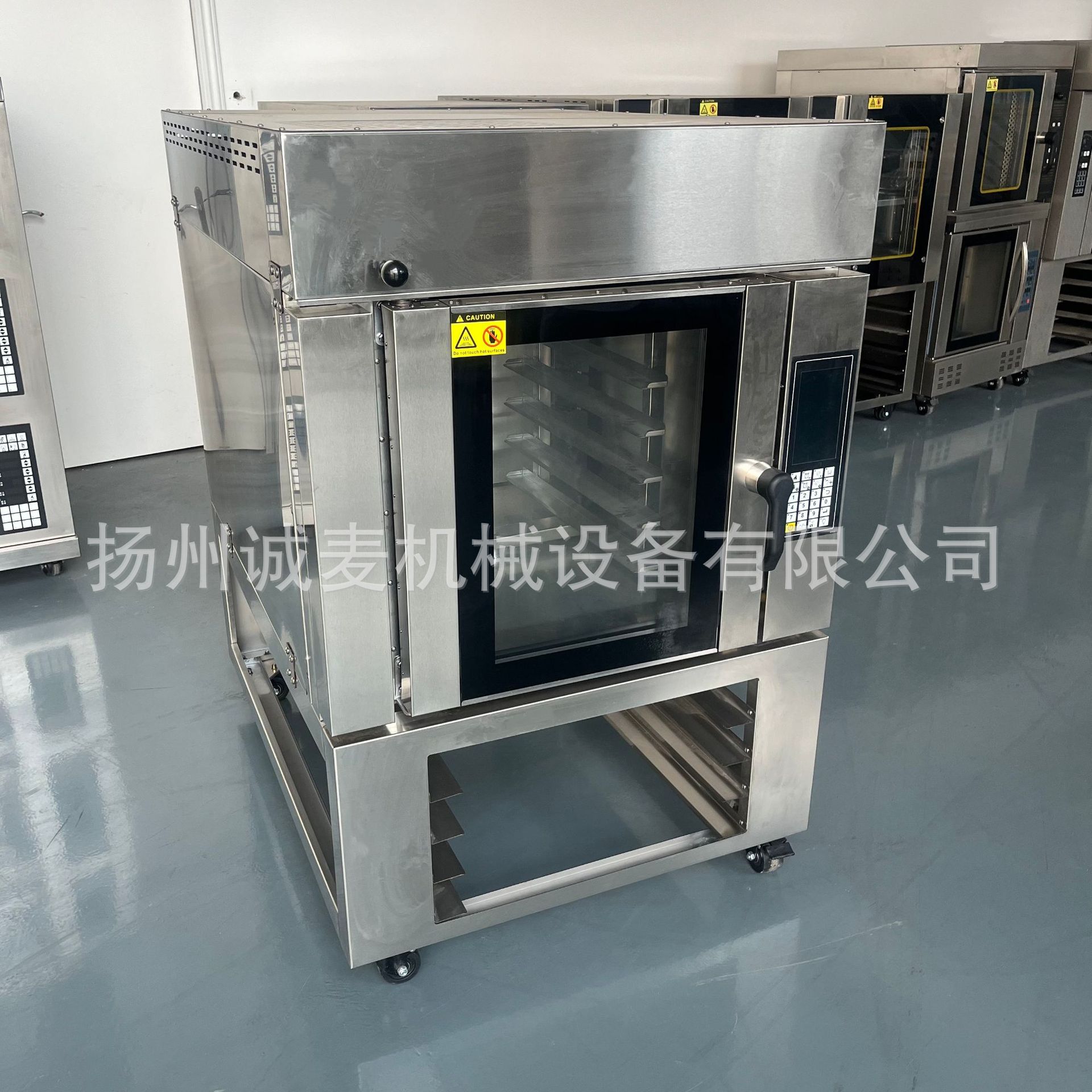 5-Tray and 10-Tray Commercial Bread Oven, Hot Air Rotary European Bread Oven, Hot Air Convection Baguette Oven