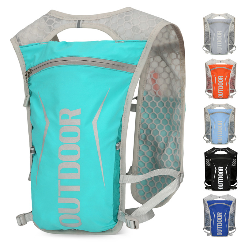 Cross-border Marathon Cross-country Running Bag Lightweight Body-fit Vest Bag Casual Sports Backpack Large Capacity Cycling Bag