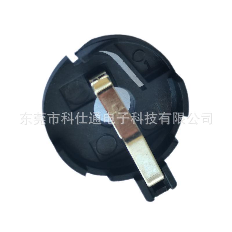 厂家直销MPDBS-3卧式电池座CR2032、CR2020纽扣电池扣跨境热销