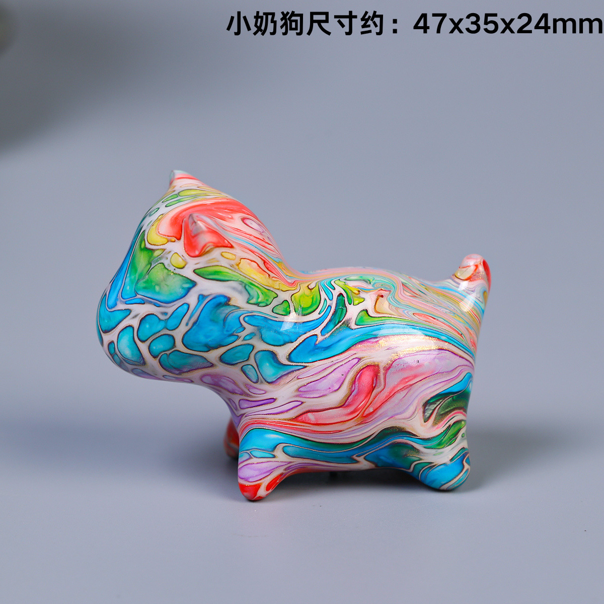 杭州霊隠漆猫シリーズ カラフルで可愛い猫 招き猫 漆塗り置物 文玩装飾