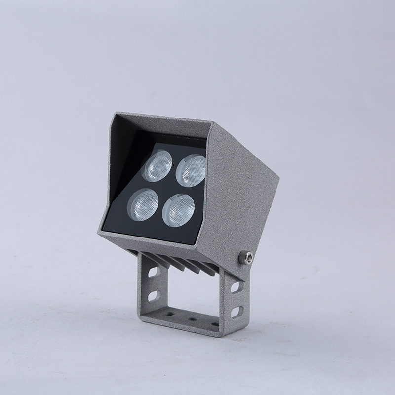Factory direct waterproof small spotlight shell outdoor Rubik's cube exquisite projection light kit die-cast aluminum kit wholesale Factory direct waterproof small spotlight shell outdoor Rubik's cube exquisite projection light kit die-cast aluminum kit wholesale