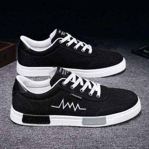 Men's summer breathable black skate shoes New light casual shoes Men's all-matching trendy flats