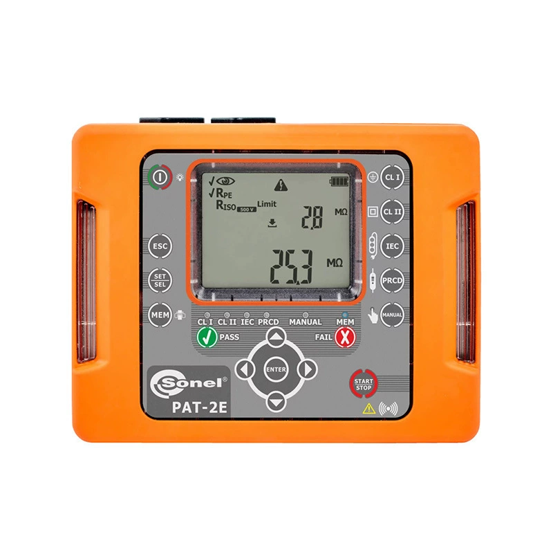 Полностью автоматическое электрическое тестирование! Польша Sonel S.A. Портативный тестер безопасности Sonel PAT-2E