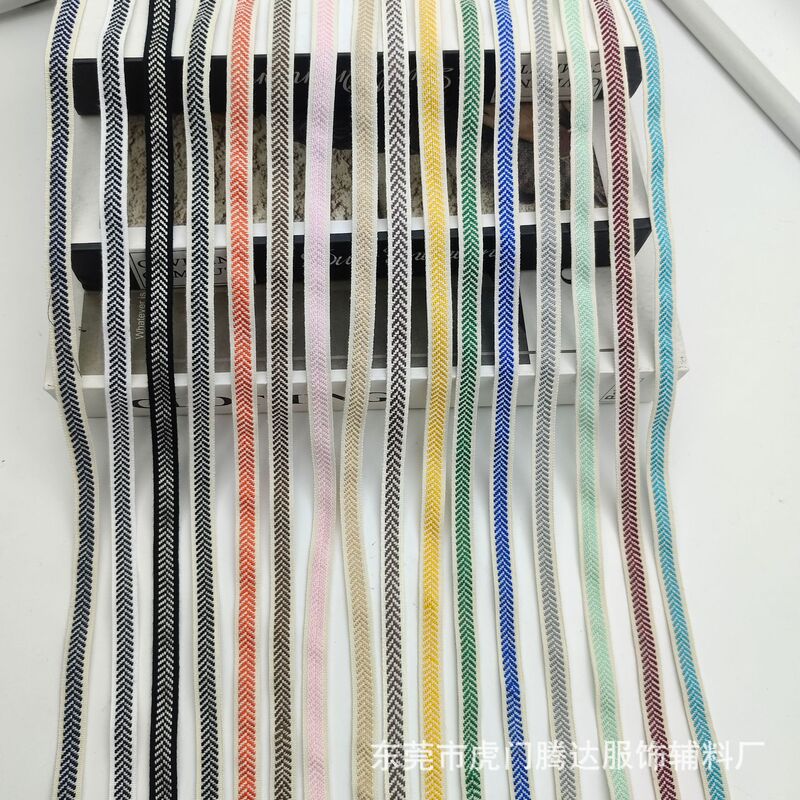 1cm Ethnic Style Arrow Jacquard Webbing T-Shirt Children's Clothing Sportswear Trouser Edge Side Strips DIY Handmade Clothing Accessories