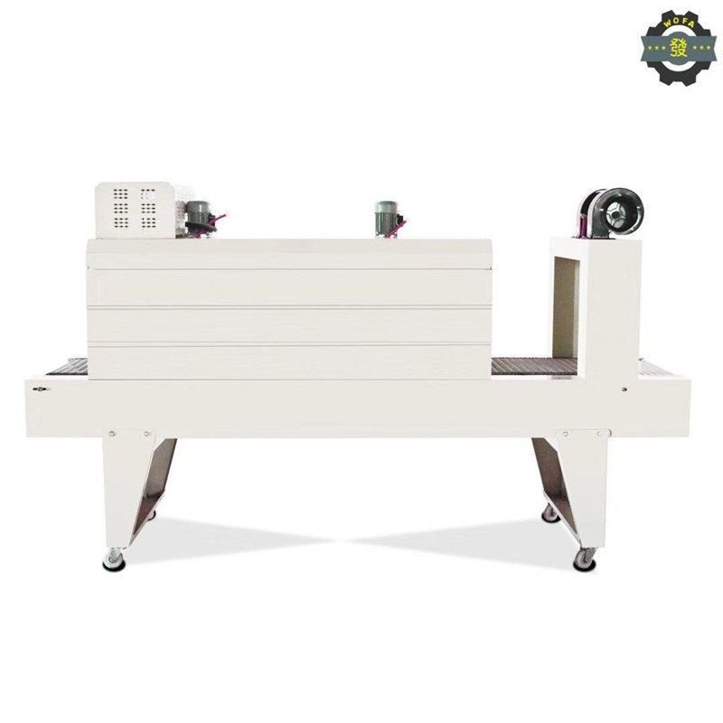 5040型 洗衣液自动PE膜塑包机 食用油收缩包装机 饮料塑包良好恒