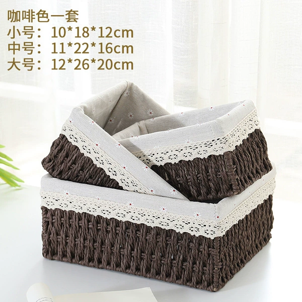 Coffee color overall (chrysanthemum cloth)