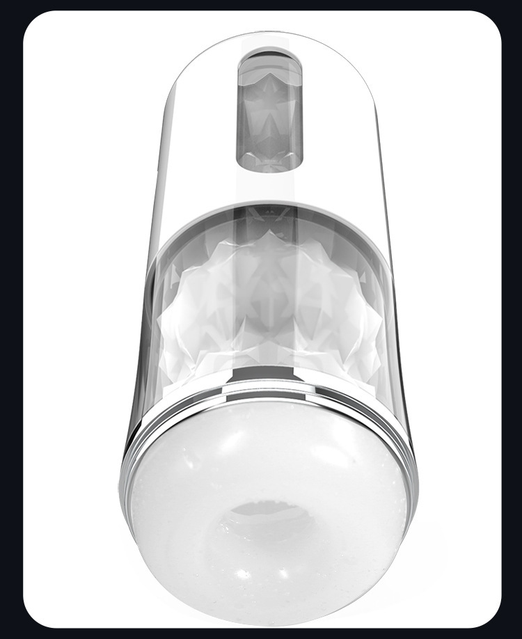 Jiuai Male Masturbator Cup with TPE Sleeve and Manual Squeeze Control — detail image 14