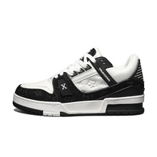 莆田鞋驴家同款板鞋牛仔蓝小胖丁面包鞋厚底增高女鞋休闲板鞋男鞋