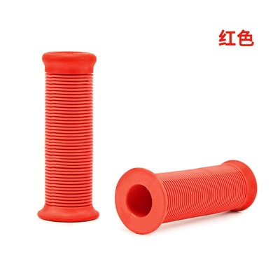retro modified Universal handle | Motorcycle Handle Cover - round-pattern-handle-glue-red