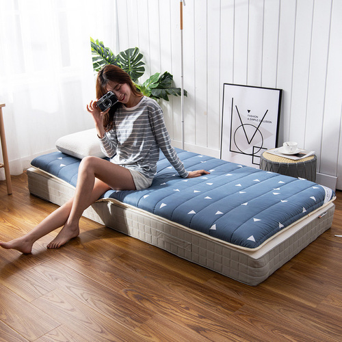Wholesale student mattresses, dormitory bunks, thickened tatami folding mats, washable breathable mattresses