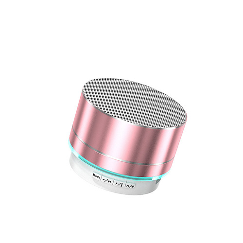 A10 Metal Wireless Bluetooth Speaker Outdoor Mini USB Charging Portable Card Slot Speaker Subwoofer