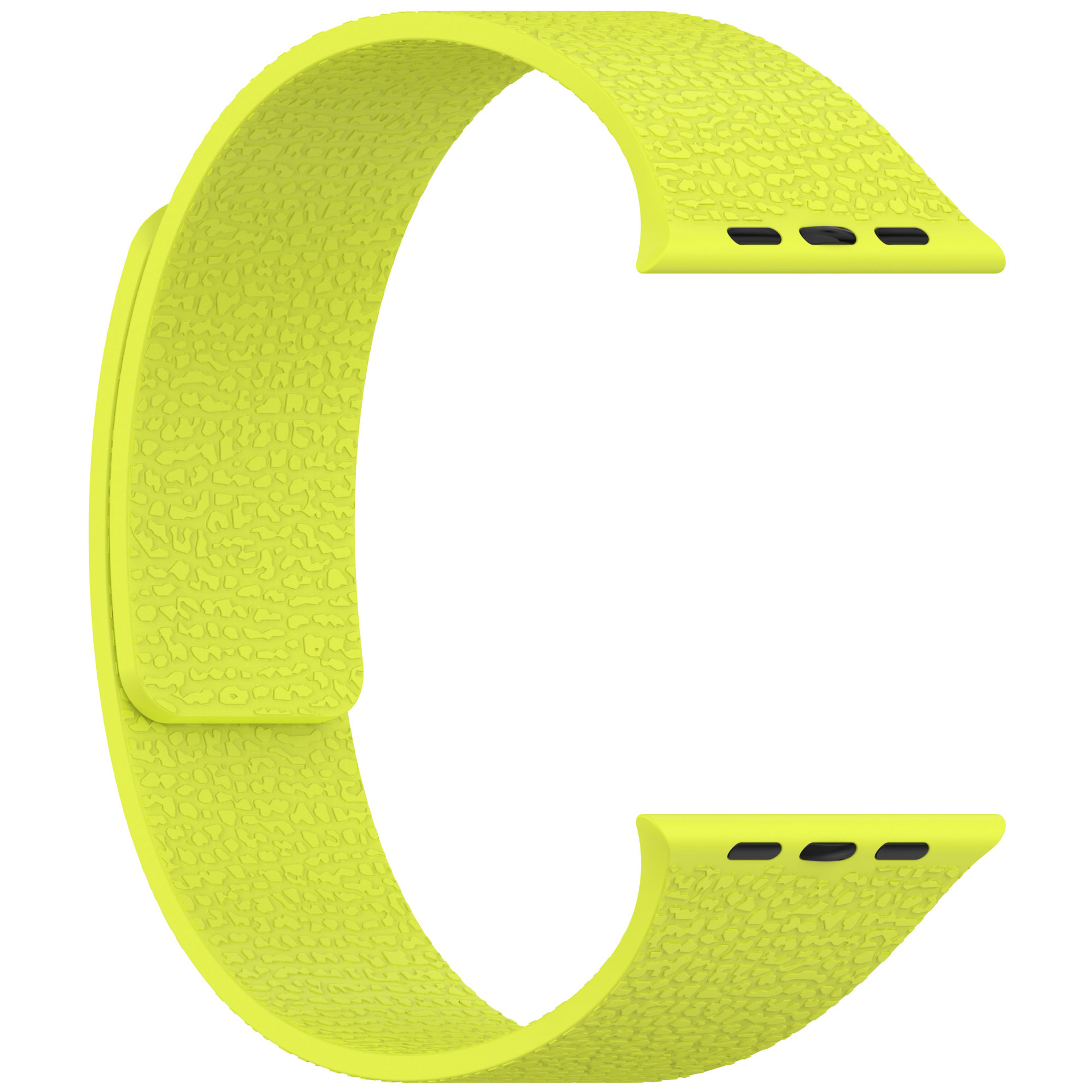 Suitable for Huawei gt5, Xiaomi s4, Apple iwatch9, litchi pattern silicone soft magnetic ultra watch strap s10 undefined