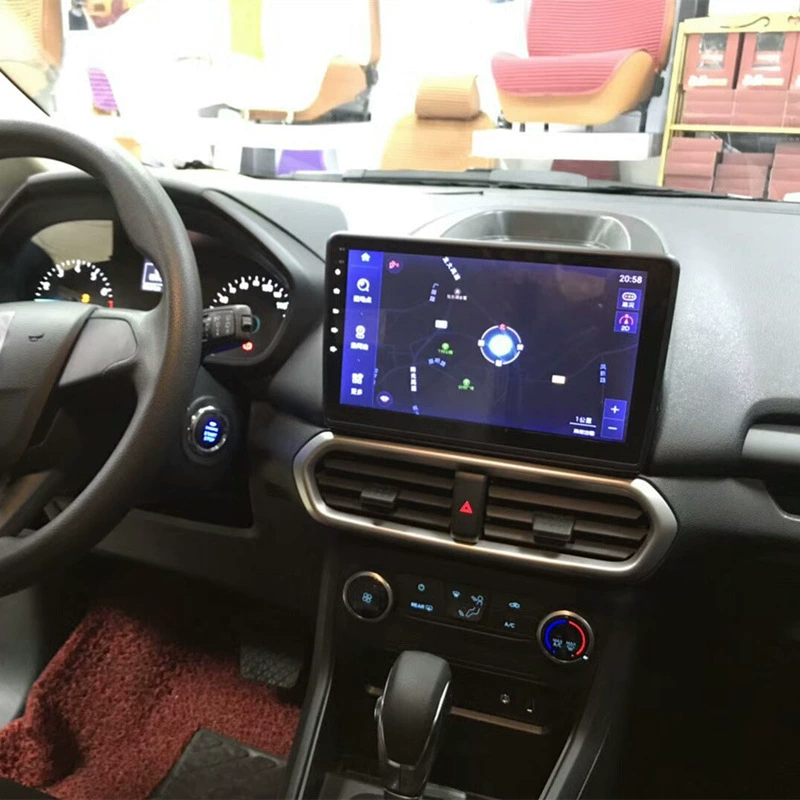 Подходит для Ford Wing -Division Airlines Центральный дисплей Большой экран Android 10.2-дюймовый автомобильный навигатор
