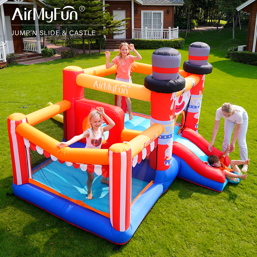 AMF | Castillo inflable para el hogar Diapositiva pequeña para niños Diapositiva inflable Hogar pequeño Castillo doméstico