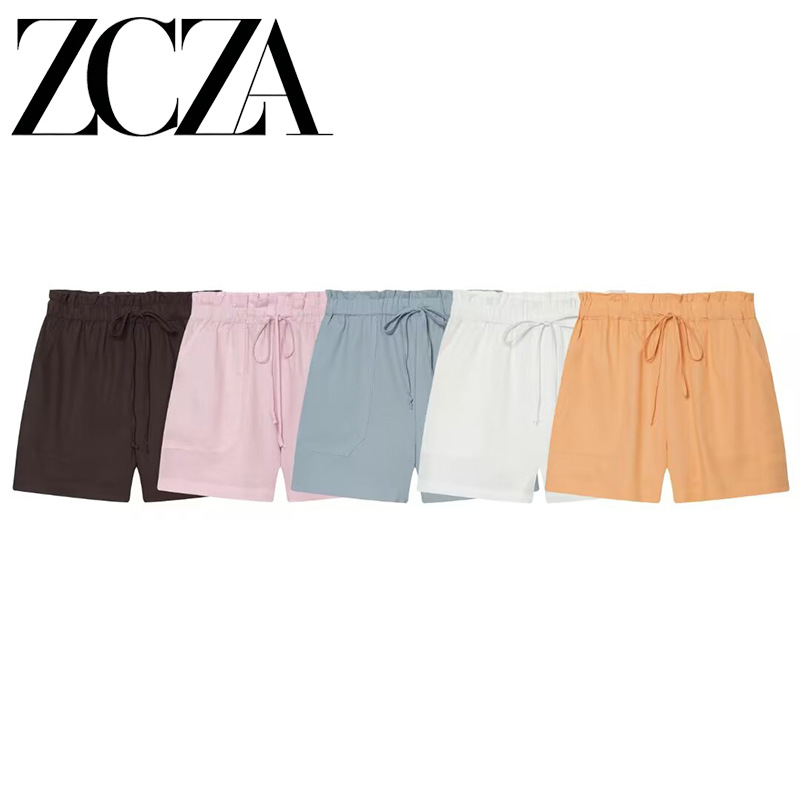 Fashionable elegant comfortable solid shorts