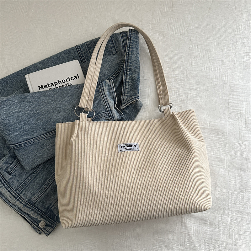 Bolsa de moda coreana de gran capacidad 2024 invierno nuevos zapatos de hombro único versátiles INS bolsas casuales bolsas especiales