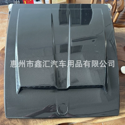 Suitable for Mercedes-Benz G-Class G500, G63, G350, G400, G550, and G450 models; this is a dry carbon fiber engine hood designed for modification (Big Surrounded) - wet-carbon-glossy-finish-small-engine-cover