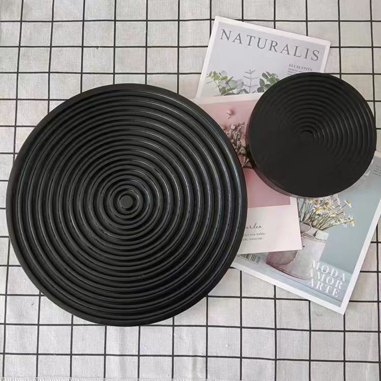 木質水波紋砧板現代冷淡風托盤ins實木下午茶點心盤美食攝影背景