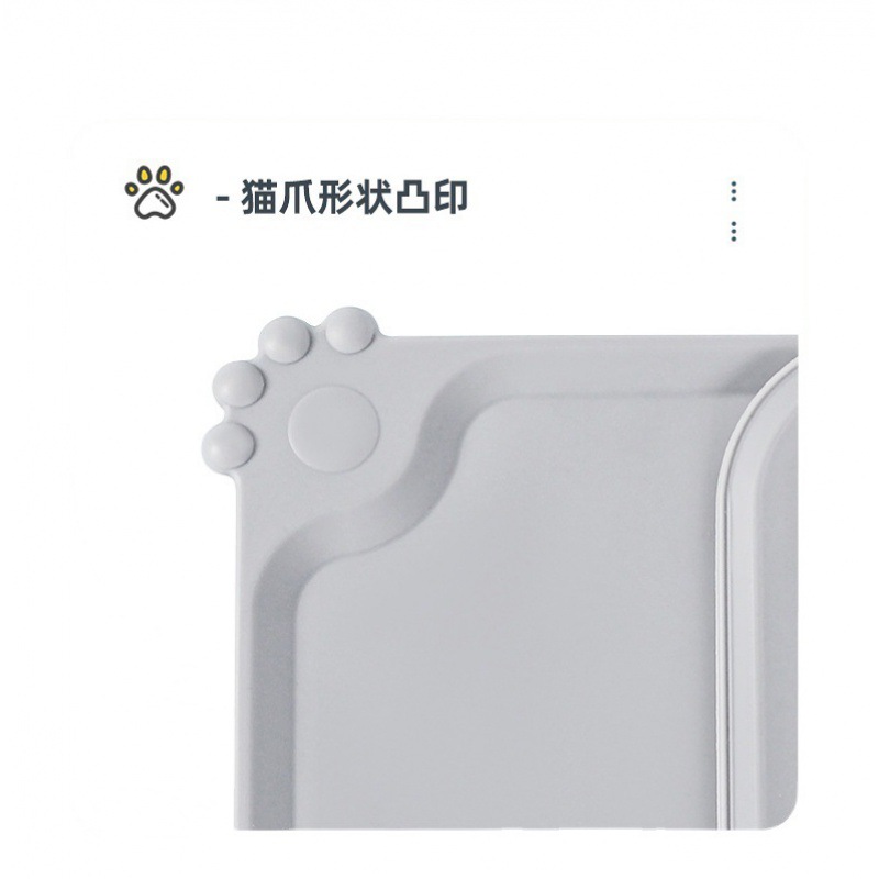 宠物硅胶餐垫大号防滑隔热垫狗硅胶餐垫碗垫猫喂食垫宠物食品垫