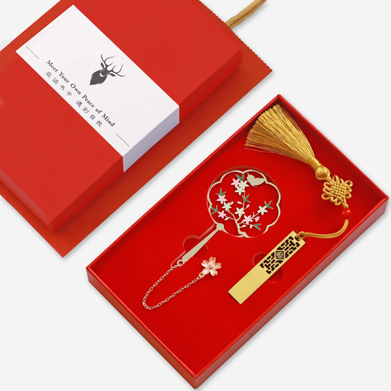 桃李满天下师恩古典中国风金属书签送老师创意文创设计教师节礼品|undefined