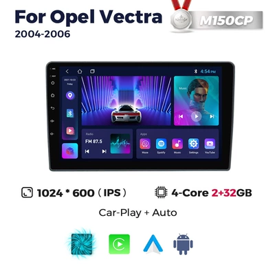 DVD Navigation 2004-2006 Opel Vectra car - m150cp-232-quad-core-wifi-version