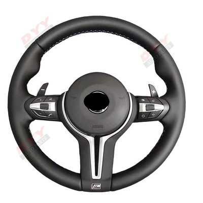 Steering wheel Genuine Carbon Fiber with Airbag - original-car-leather-model