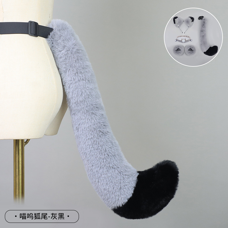 手作日系獣耳カチューシャかわいいぬいぐるみ猫耳Lolita頭飾りキツネ耳アクセサリー猫耳カチューシャ