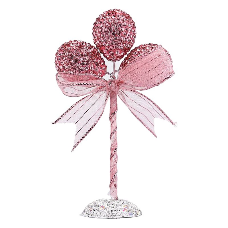 Милая творческая личность яркий бриллиант признание воздушный шар центральная консоль украшение Мягкая Керамика Алмазный торт DIY украшения для интерьера автомобиля