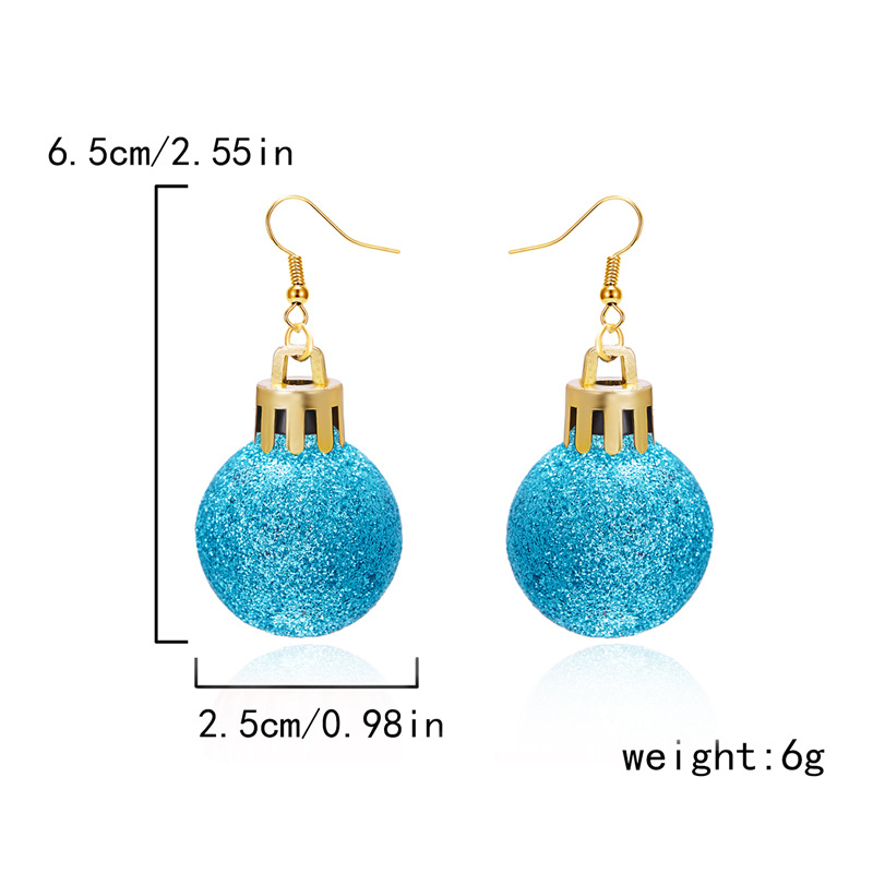 11g Weight Christmas Festival Women's Gender Cute Style Cute Drop Earrings 10