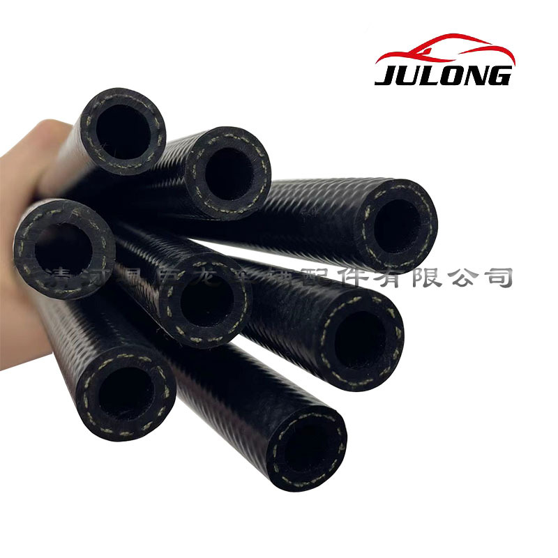 厂家批发丁晴耐油橡胶管NBR夹线胶管暖风管编织高压耐油管9*15