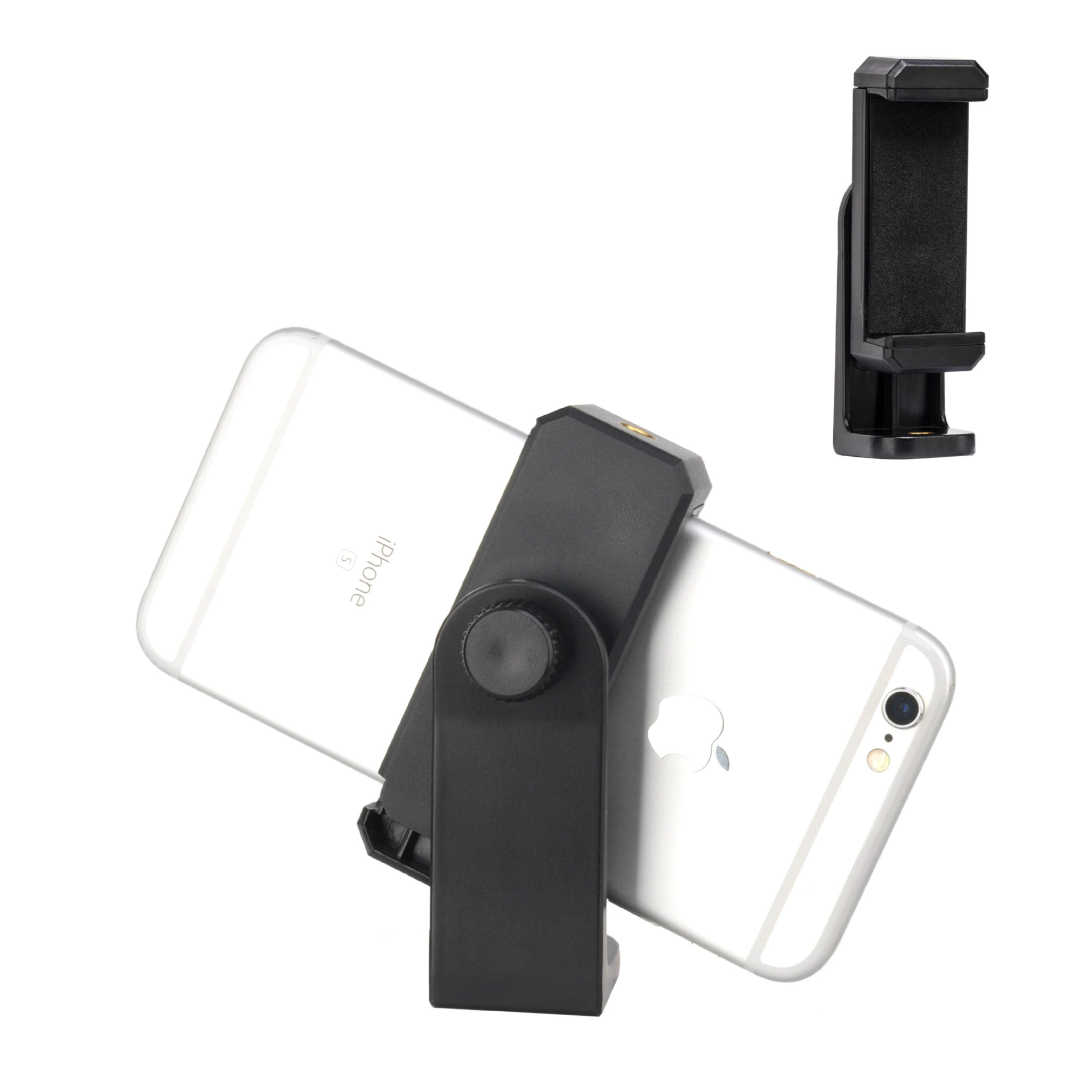 Оптовая Продажа с фабрики, односимвольный зажим, складной кронштейн для мобильного телефона, Регулируемый зажим для мобильного телефона, плоский 2-в-1, пульт дистанционного управления Bluetooth