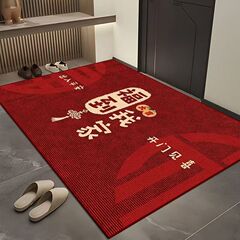 シンプルな入戸床マット汚れに強い玄関の玄関の足マット家庭用耐摩耗性除塵玄関のじゅうたんは代発できる